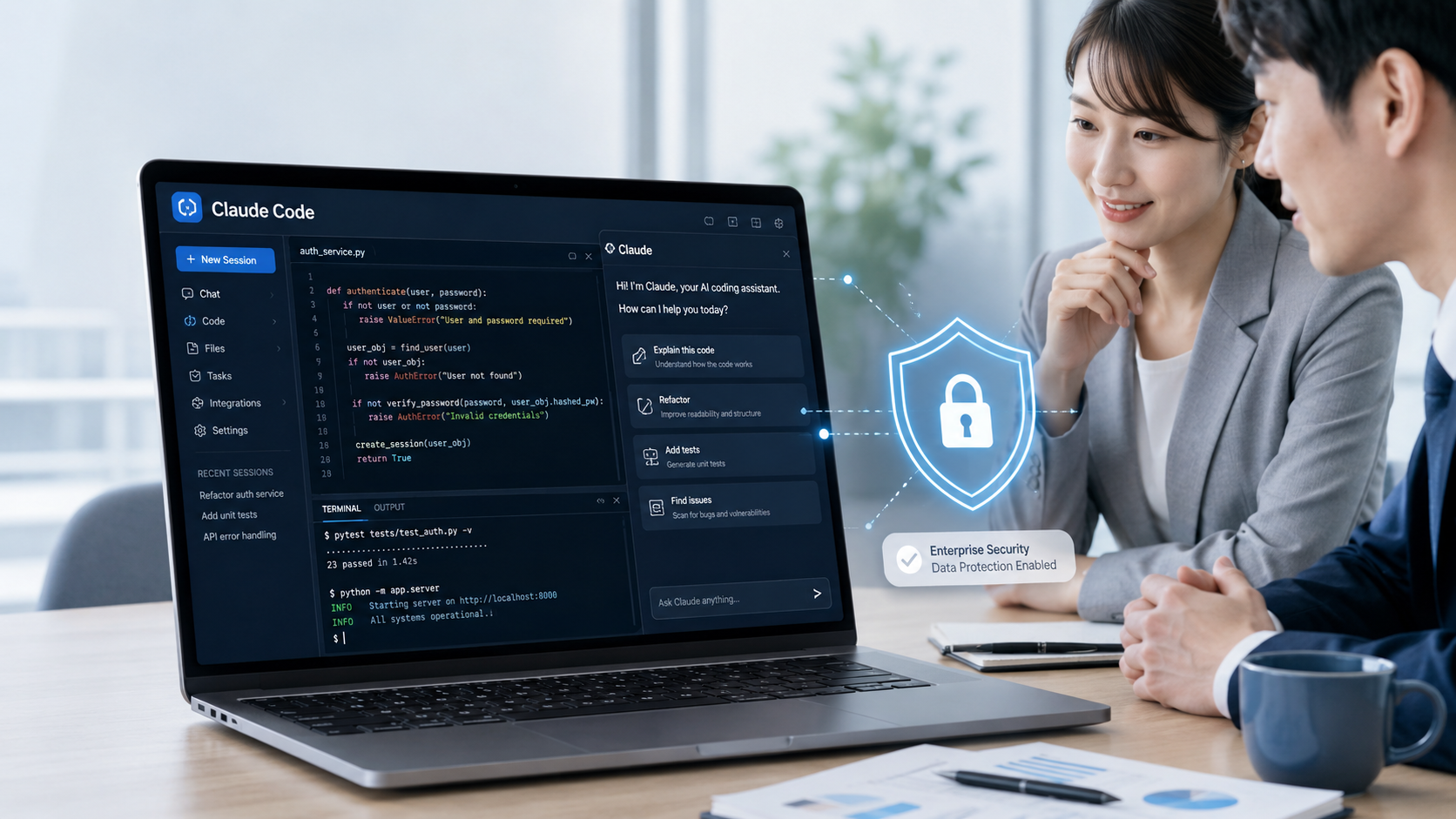 企業でClaude Codeは使える?初心者向け導入ガイドとセキュリティ対策